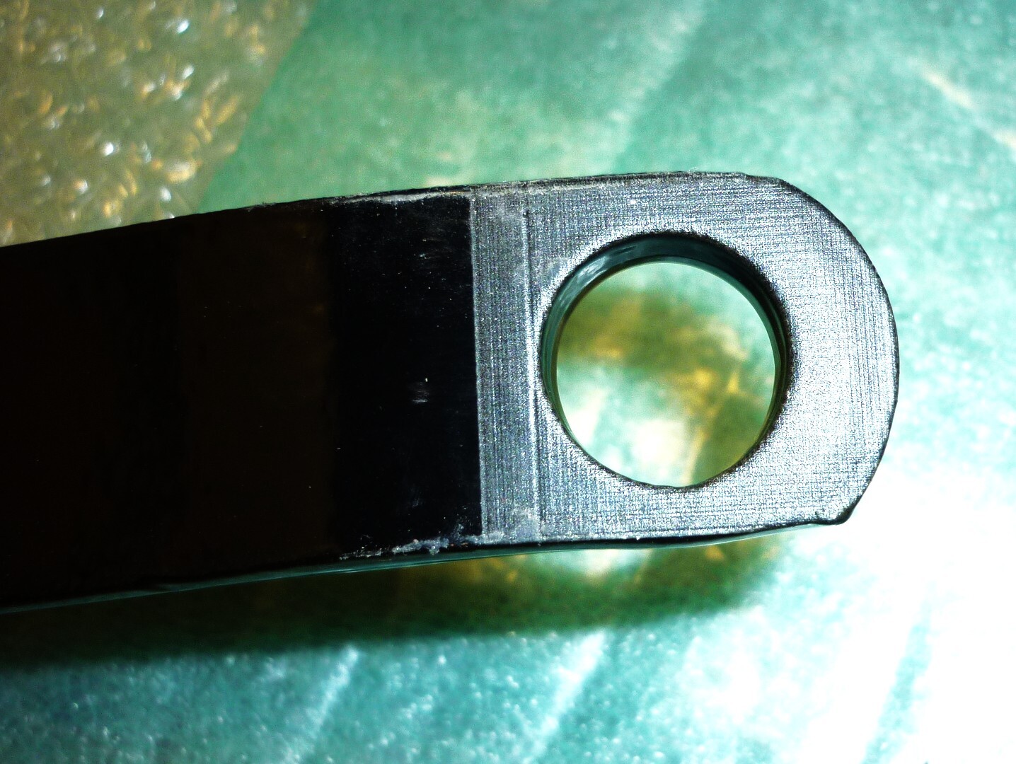 local paint correction on automotive torsion bar