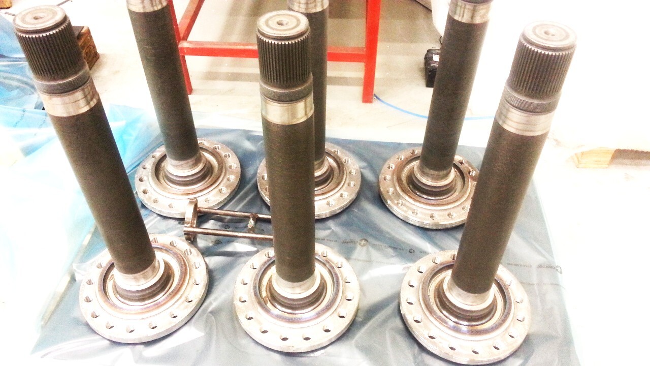 drive axle cleaning