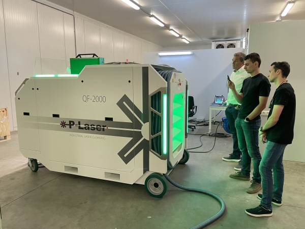 QF-2000 Laser removes almost any other kind of contamination, including grease, rust, and paint