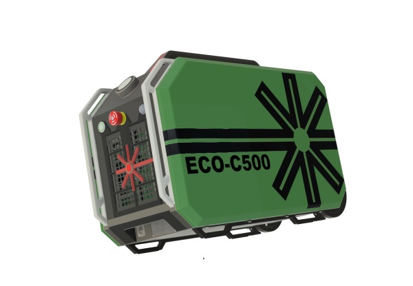 upgradeable mobile aircooled laser