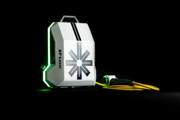 Laserpack LPC-100 P-Laser LPC-100 compact laser cleaner for precise, eco-friendly surface treatment in smaller-scale industrial settings.